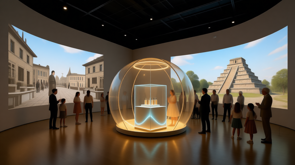 Commercial immersive projection room applications in event venues, retail stores, and museums