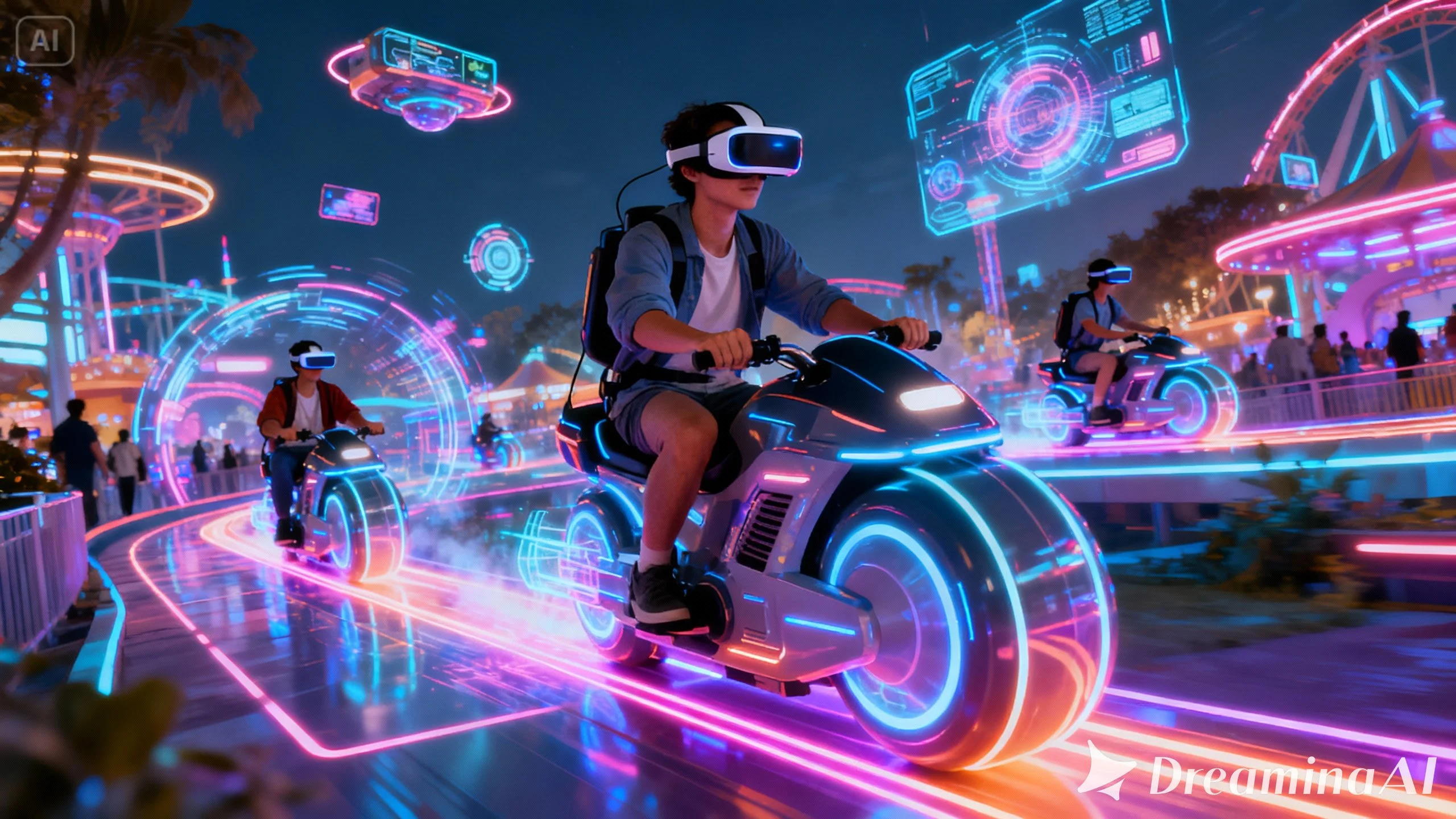 Virtual Reality Theme Park