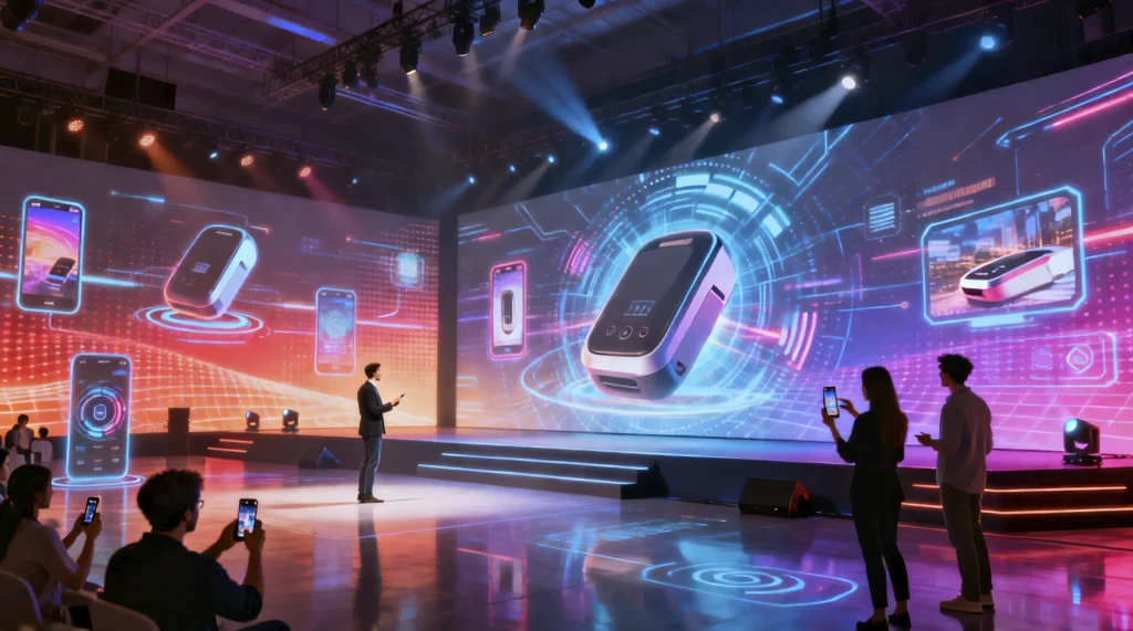 Product Launch Video Mapping