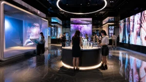 Pop Up Shop Immersive Design featuring interactive retail technology, immersive brand experiences, and customer engagement activation
